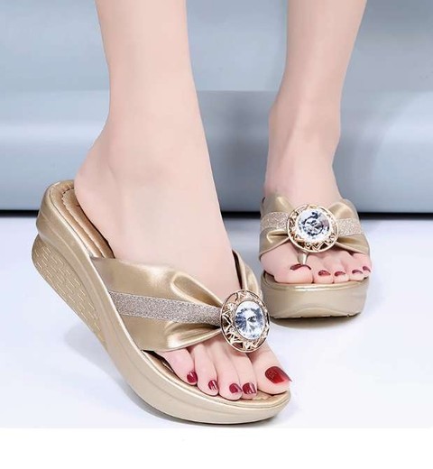 Baotou half slippers for going out with diamond low-heeled sandals with stilettos for women