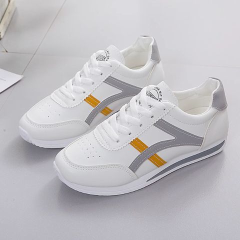 Leather shoes women's waterproof, oil-proof and non-slip Forrest Gump shoes