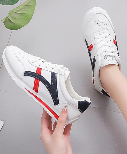 Leather shoes women's waterproof, oil-proof and non-slip Forrest Gump shoes