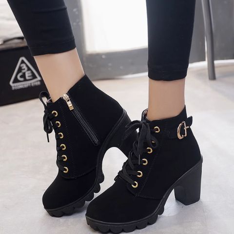 Women's short boots Martin boots single boots women's shoes cotton boots