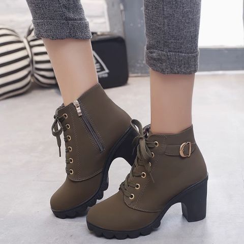 Women's short boots Martin boots single boots women's shoes cotton boots
