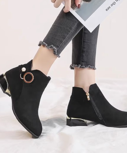 Large size women's boots 2025 short boots Martin boots for women