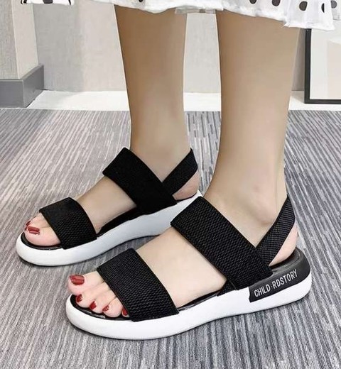 Sports sandals for women elastic students wear fairy style Roman beach shoes
