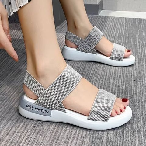 Sports sandals for women elastic students wear fairy style Roman beach shoes