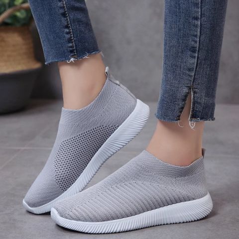 One-step women's breathable sports low-top casual shoes single shoes