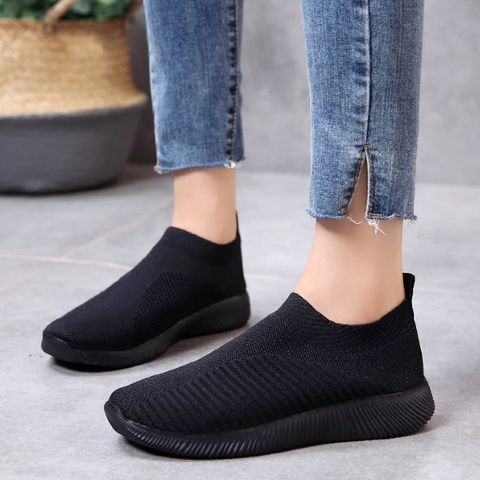 One-step women's breathable sports low-top casual shoes single shoes