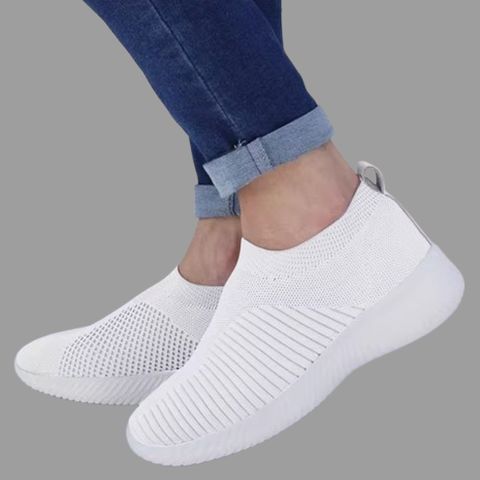 One-step women's breathable sports low-top casual shoes single shoes