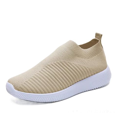 One-step women's breathable sports low-top casual shoes single shoes