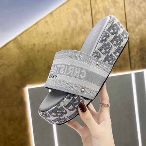 2025 Spring New Style Letter Women's Mid-heel Super Easy Women's Sandals