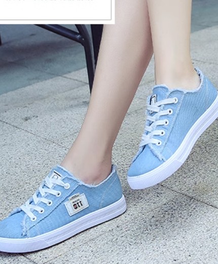 New spring and autumn canvas shoes for students casual versatile flat bottom versatile niche
