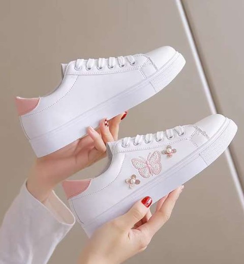 Women's Shoes Casual Shoes Sneakers Butterfly Student Shoes
