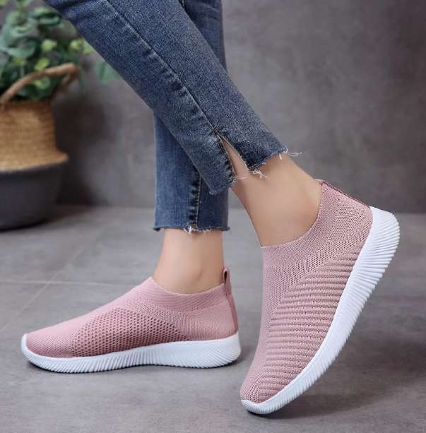One-step women's breathable sports low-top casual shoes single shoes